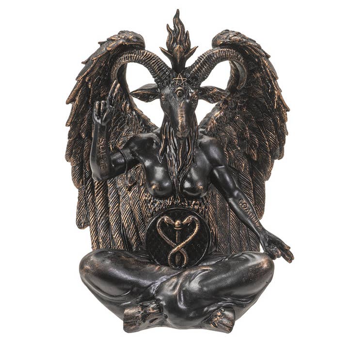 Pacific Trading - Wholesale Decorative Figurine - 15198 Baphomet Statue 8 Inch Halloween Decor C/8