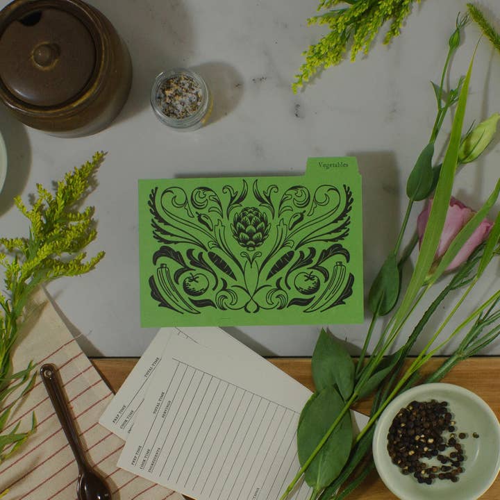 Curious Press - Wholesale Recipe card - Recipe Card Dividers6