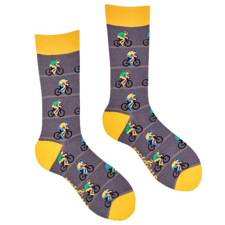 GREY Cycling Socks - Peloton for wholesale on Faire1