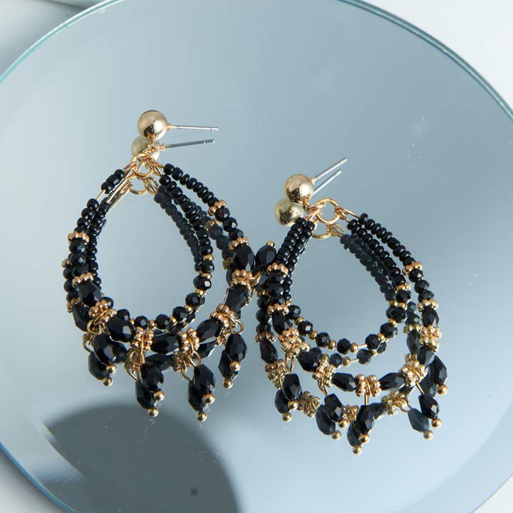 Howard's – Großhandel Ohrhänger – Caden ovale Perlen-Tropfenohrringe6