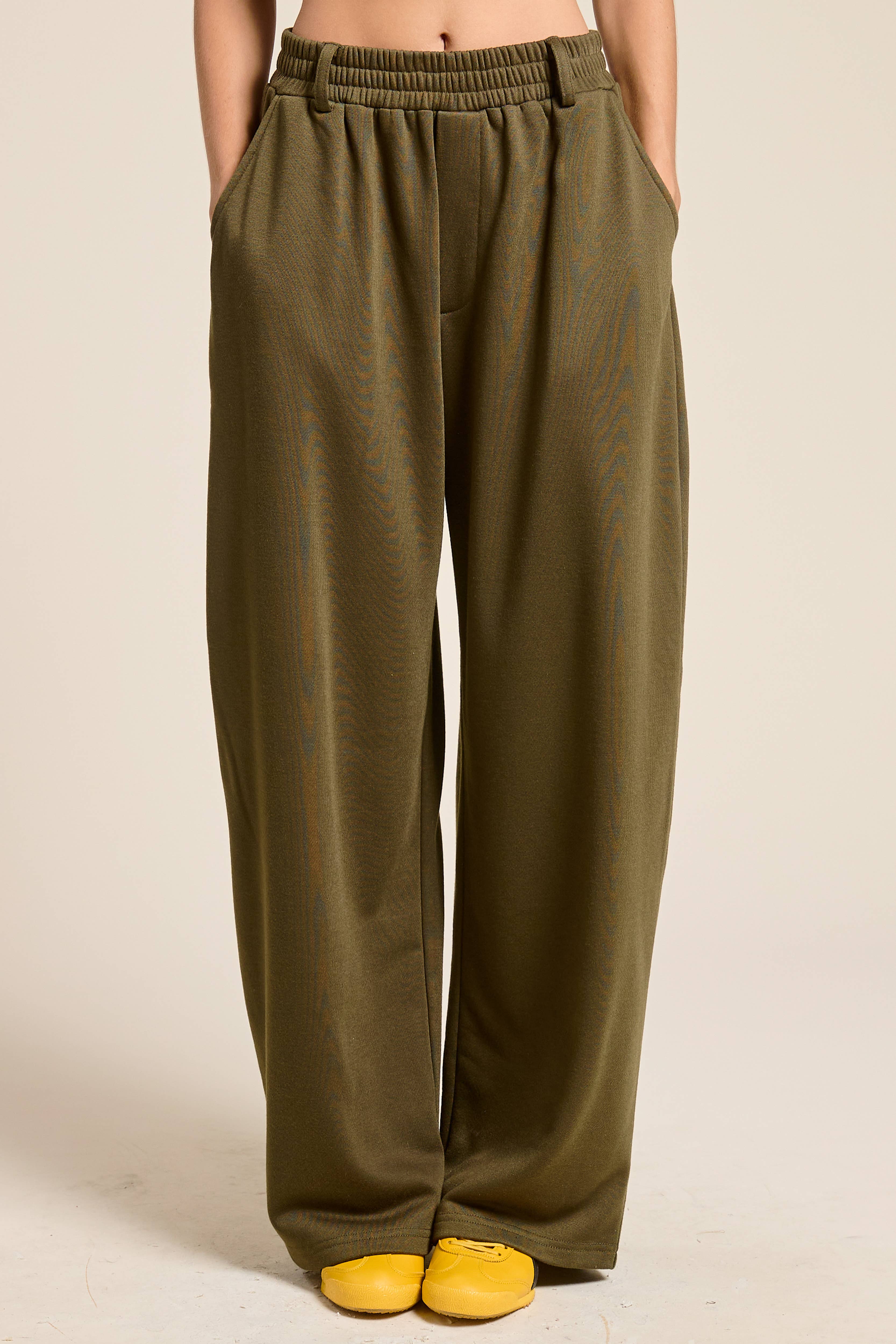 Mimosa - Wholesale Lounge Sweatpants/Joggers - Women's - Tailored Wide Leg Knit Sweatpants7