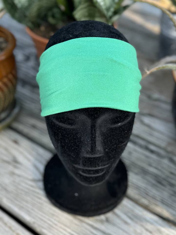 Bandeau vert Kelly pour la vente par Handmade by Kayla