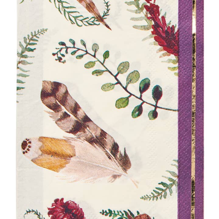 Feather Grove Paper Guest Towel/20pk for wholesale by Sophistiplate
