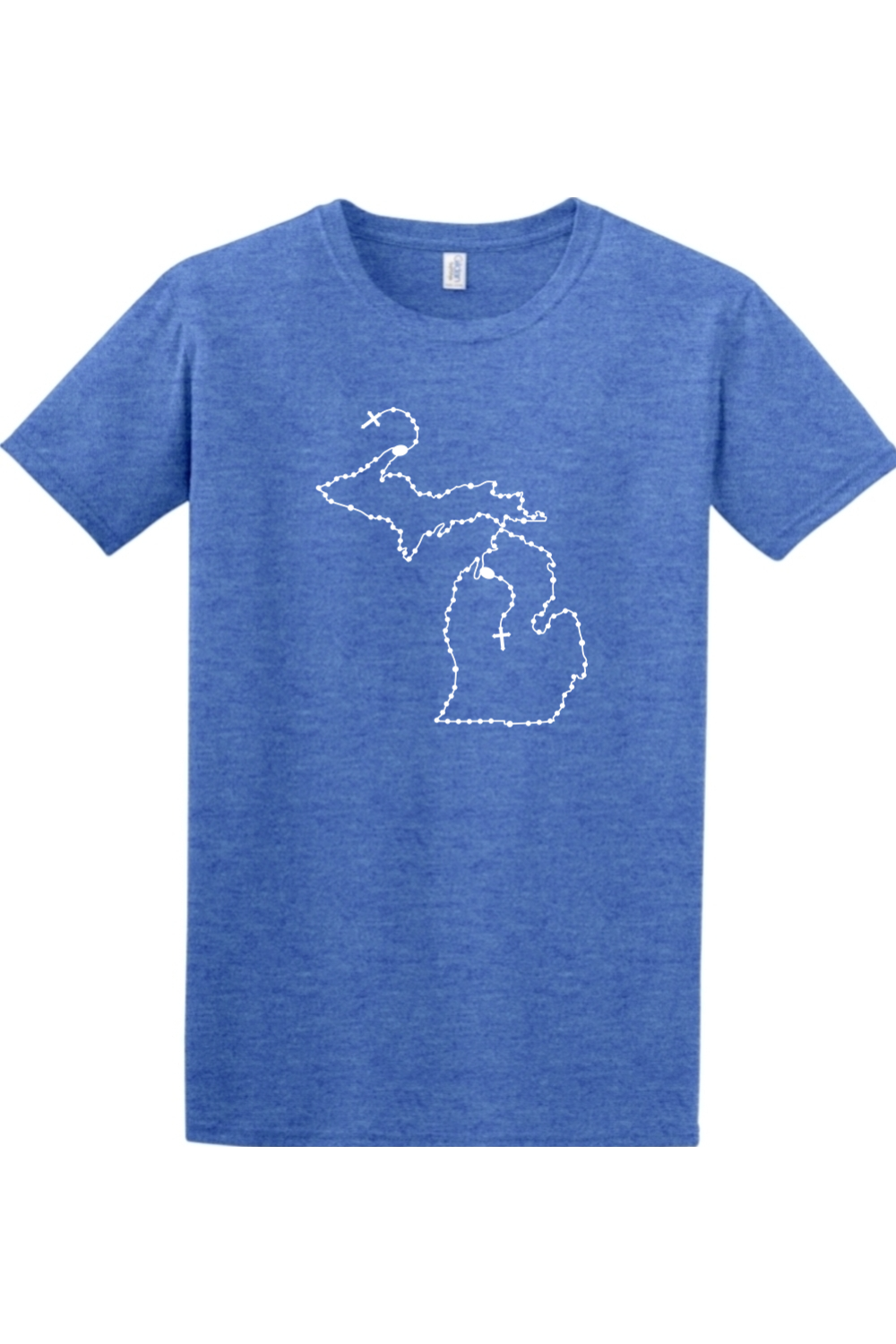 Sock Religious - Wholesale Screen Printed T-Shirt - Unisex - Michigan Rosary Catholic  Adult T-shirt8