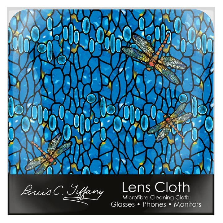RainCaper - Wholesale Lens Cleaner - Lens Cloth - Tiffany "Dragonfly"