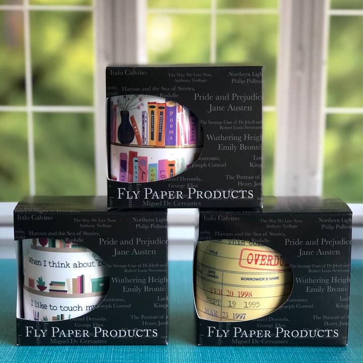 Fly Paper Products - Wholesale Coffee Mug - My Colorful Bookshelf Coffee or Tea Mug