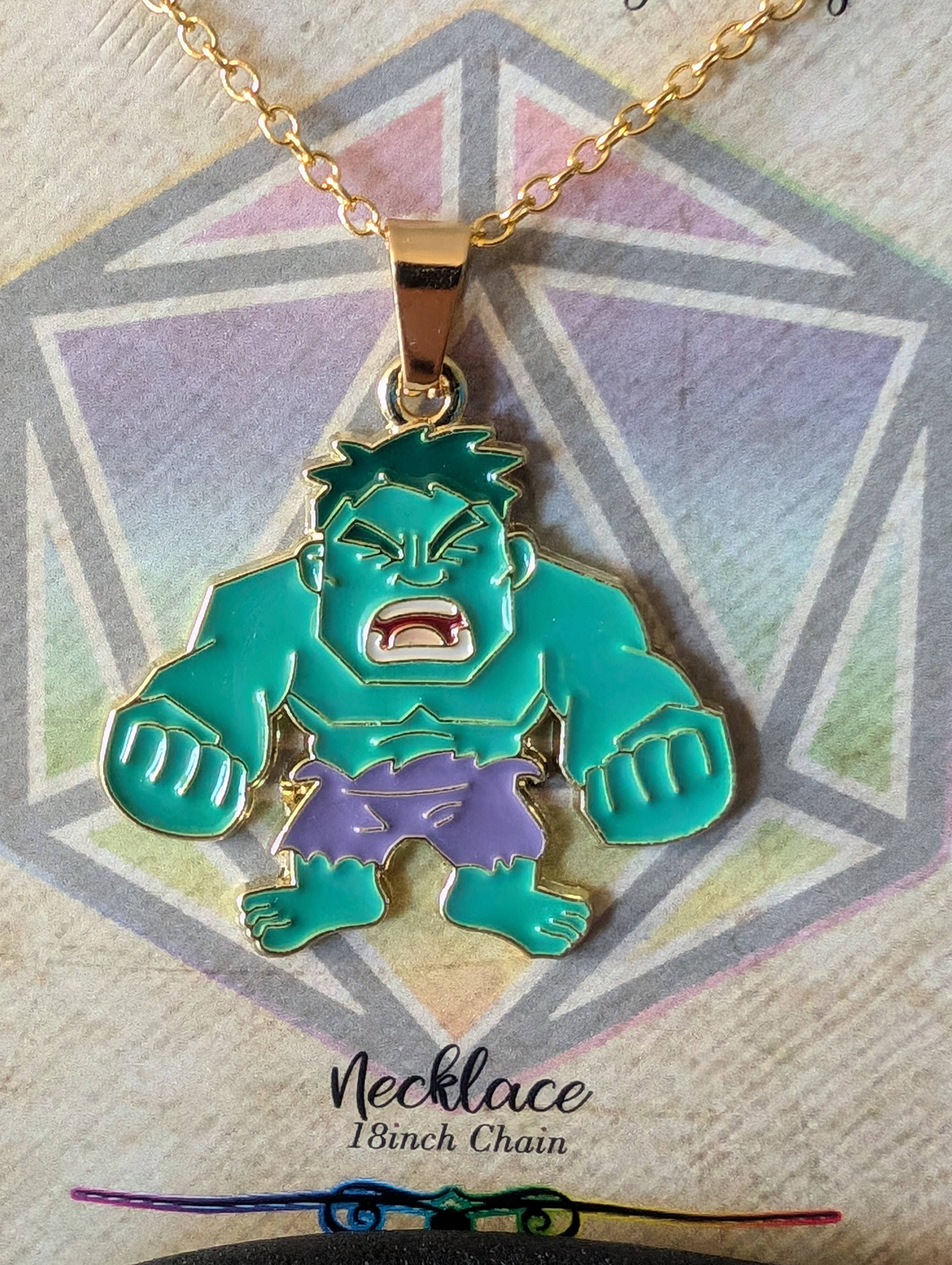 Con-Quest Crafts - Wholesale Jewelry Set - Superhero& Comic Inspired Earrings, Necklaces & Zipper Pulls16