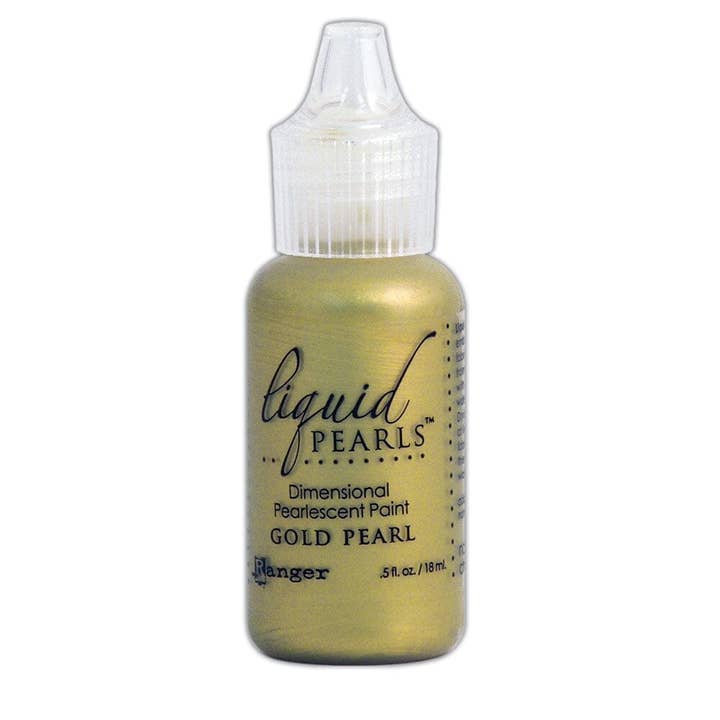 Liquid Pearls™ Gold Pearl, 0.5oz for wholesale by Ranger Ink