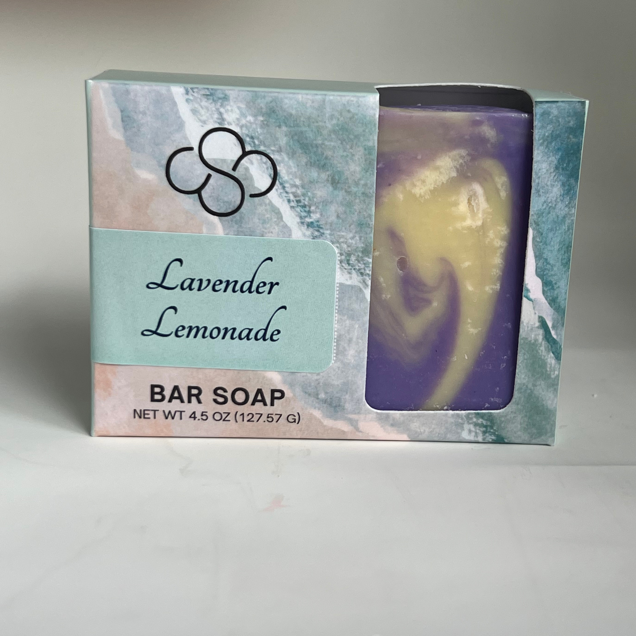 Cottonwood Soap Company - Wholesale Bar Soap - Lavender Lemonade| lemon lavender scented handmade soap1