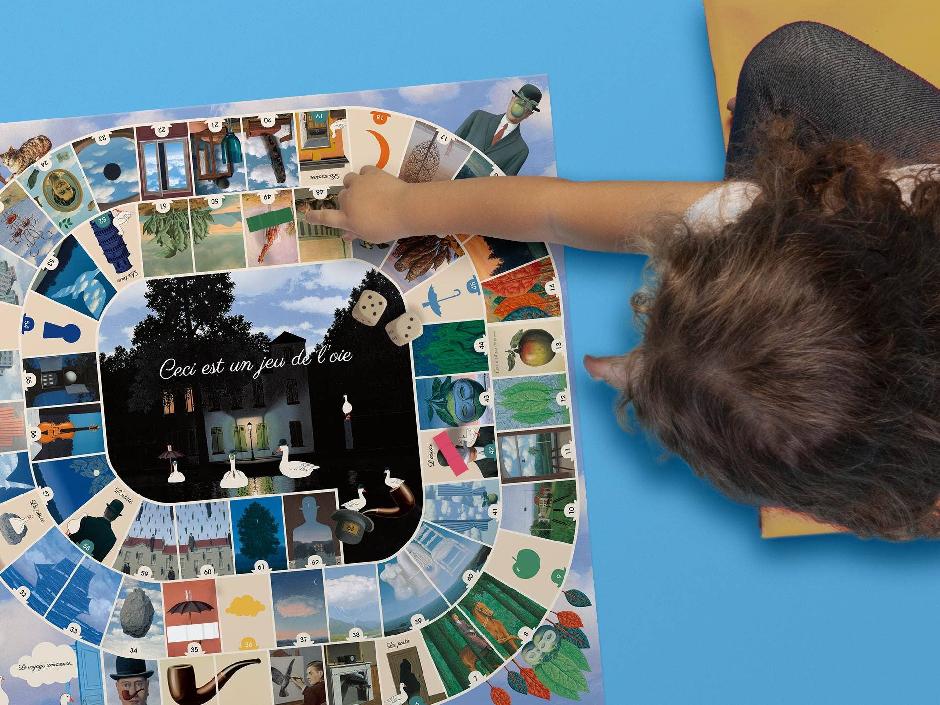 Mon Petit Art - Wholesale Board Game - Magritte's Game of the Goose (Price Change!)3