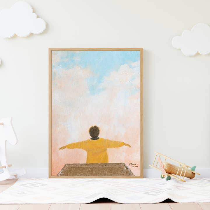 My Euphoria art print for wholesale by Artist Makara Thach Sernett