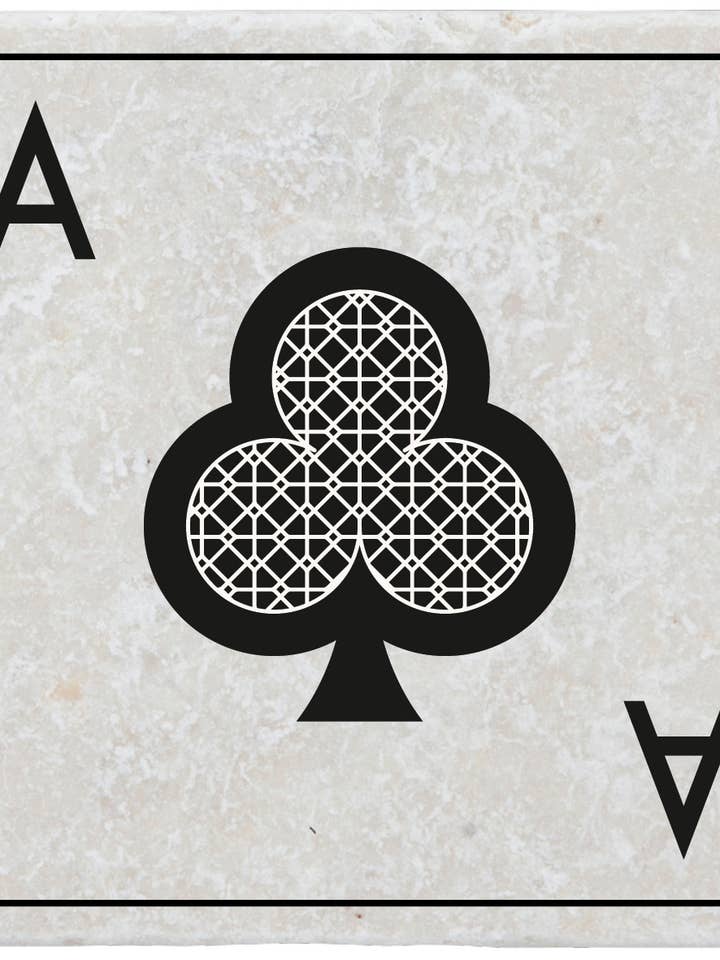 „Ace of the Cross“ marmor coaster for engroshandel hos Gespänsterwald