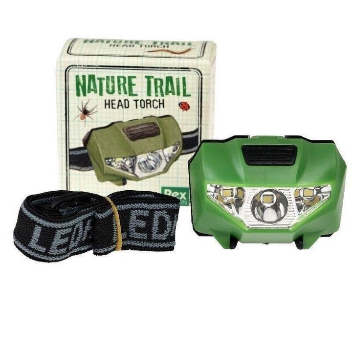 Rex London UK - Wholesale Classic Toy - Kids - Childrens Led Head Torch - Nature Trail