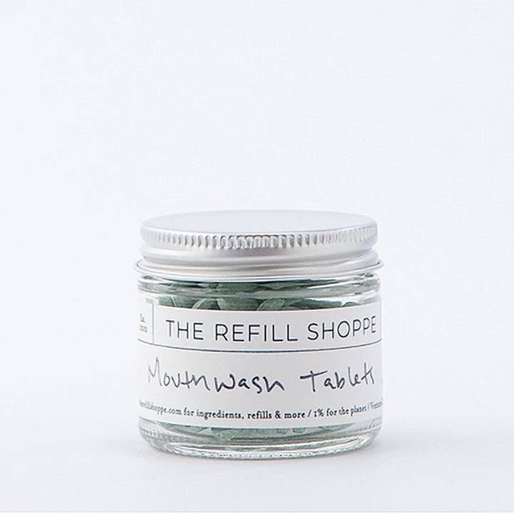 Mundwasser-Tabletten für den Großhandel von The Refill Shoppe