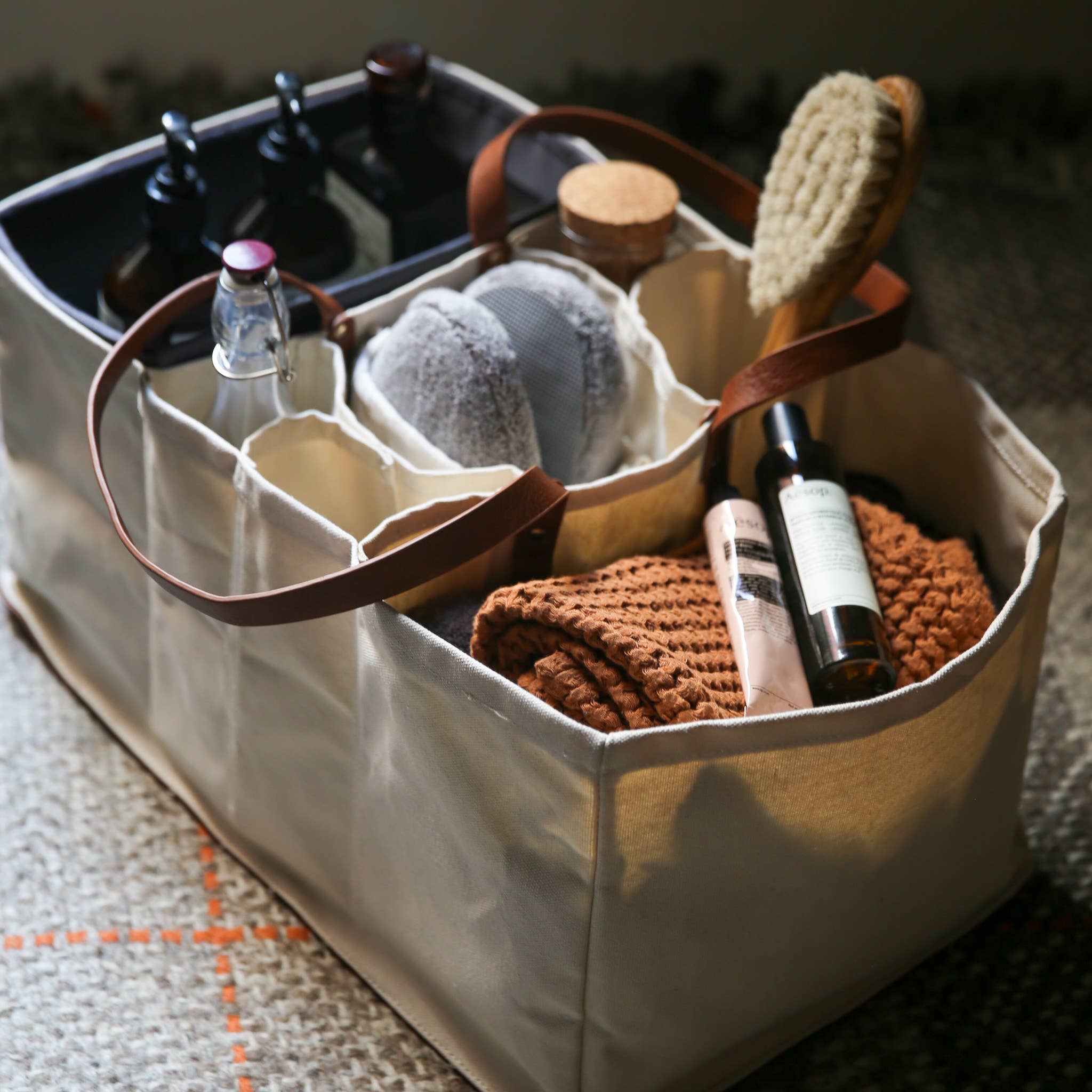 CapaBunga® – Engroshandel Indkøbspose/indkøbstaske – Robust bomuldsnet til dagligvarer | Stor praktisk taske i naturlig canvas8