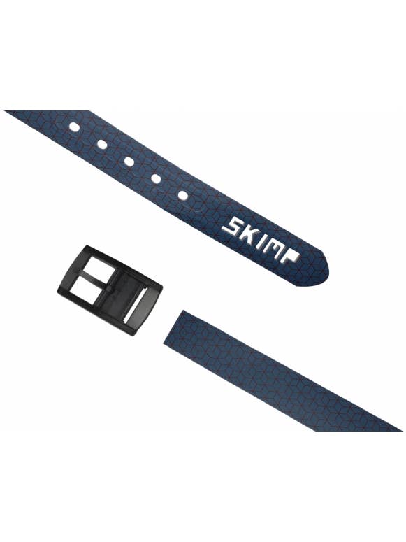 Blue cube belt for wholesale by Skimp