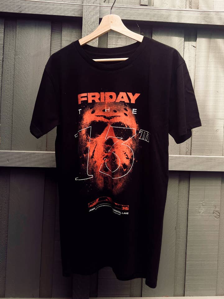 Freitag der 13. Masken-T-Shirt für den Großhandel von Threadheads