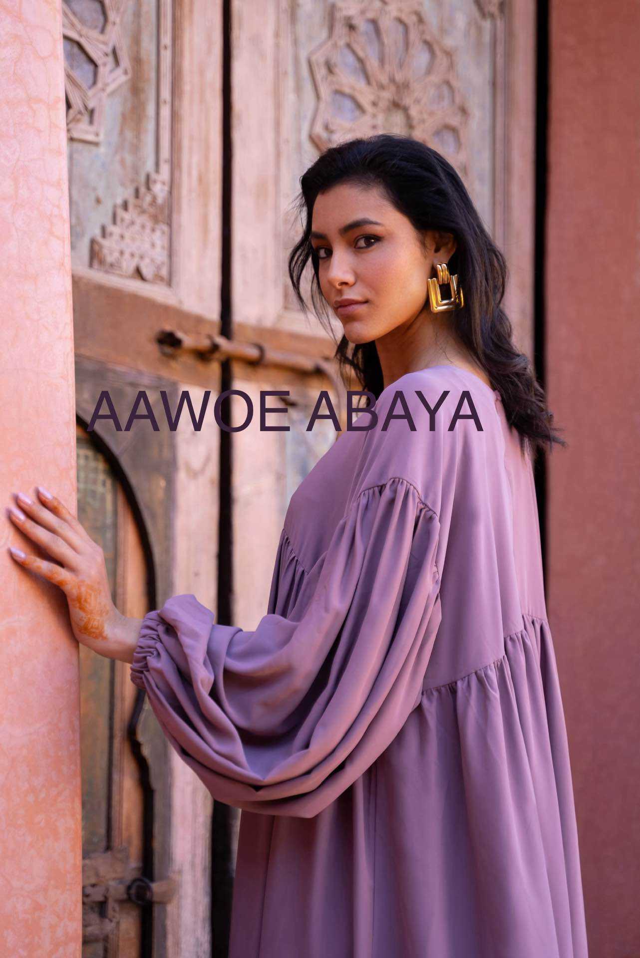 Aawoe Abaya - Wholesale Dress - Women's - Elegant Abaya Dress - 2413-ROB9