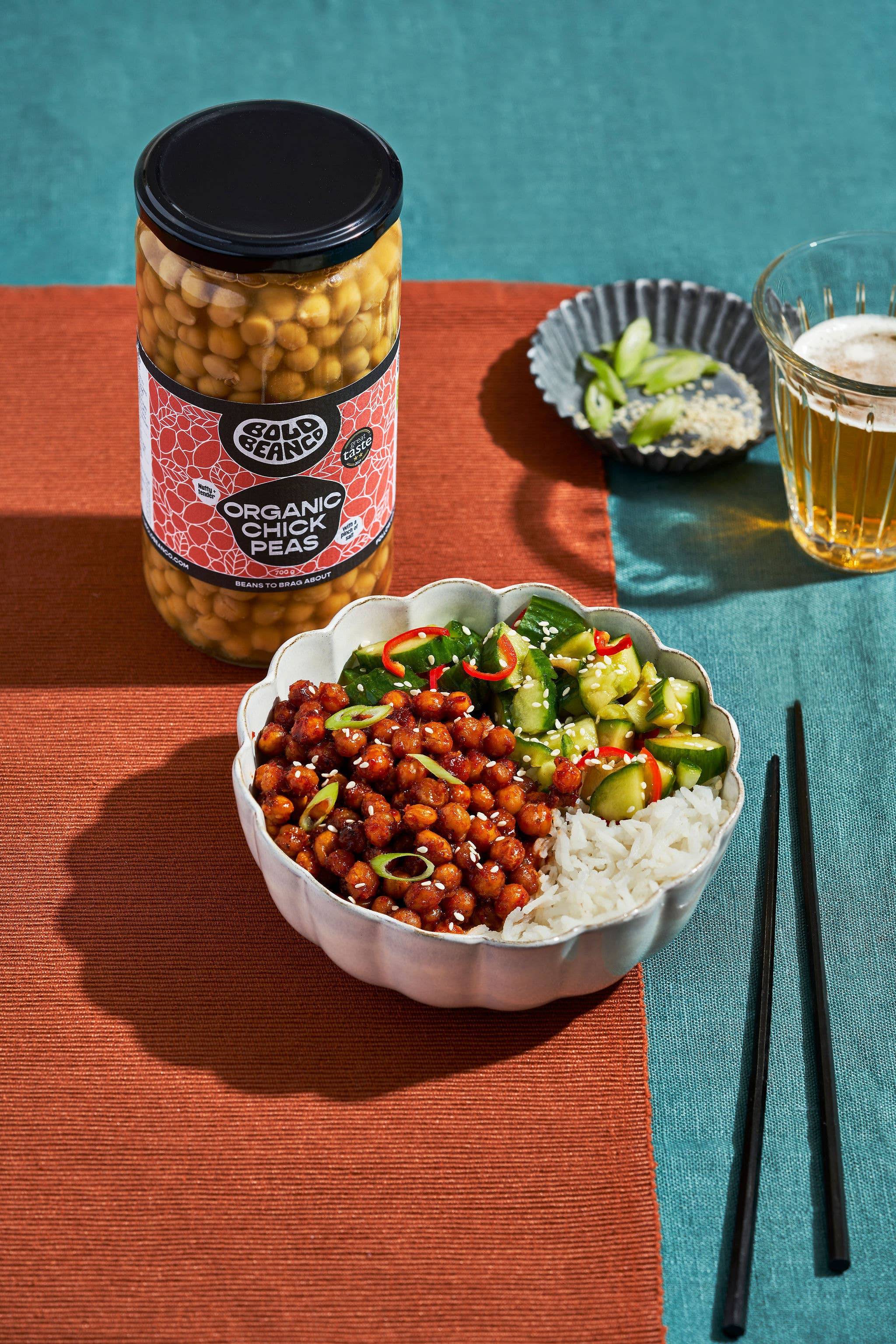 Bold Bean Co – wholesale Beans – Organic Chickpea 700g1