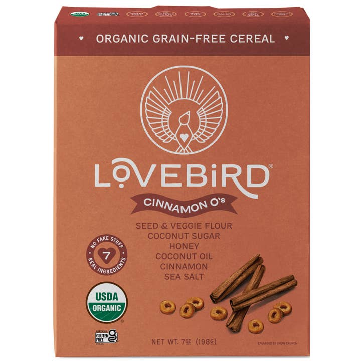 Lovebird Cereal - Wholesale Breakfast Cereal - Lovebird Cereal Cinnamon