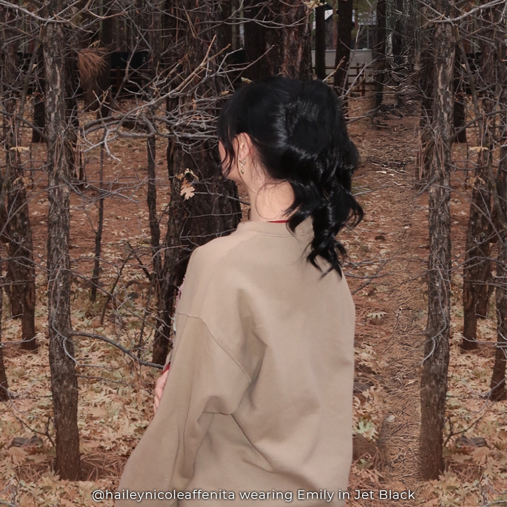 INH Hair - Wholesale Hair Clip - Women's - Emily | Half up Half Down Mini Claw Clip Pony32