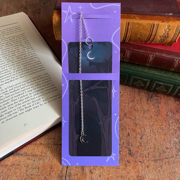 Dark Forest, Chain Bookmark for wholesale by Tied Fates