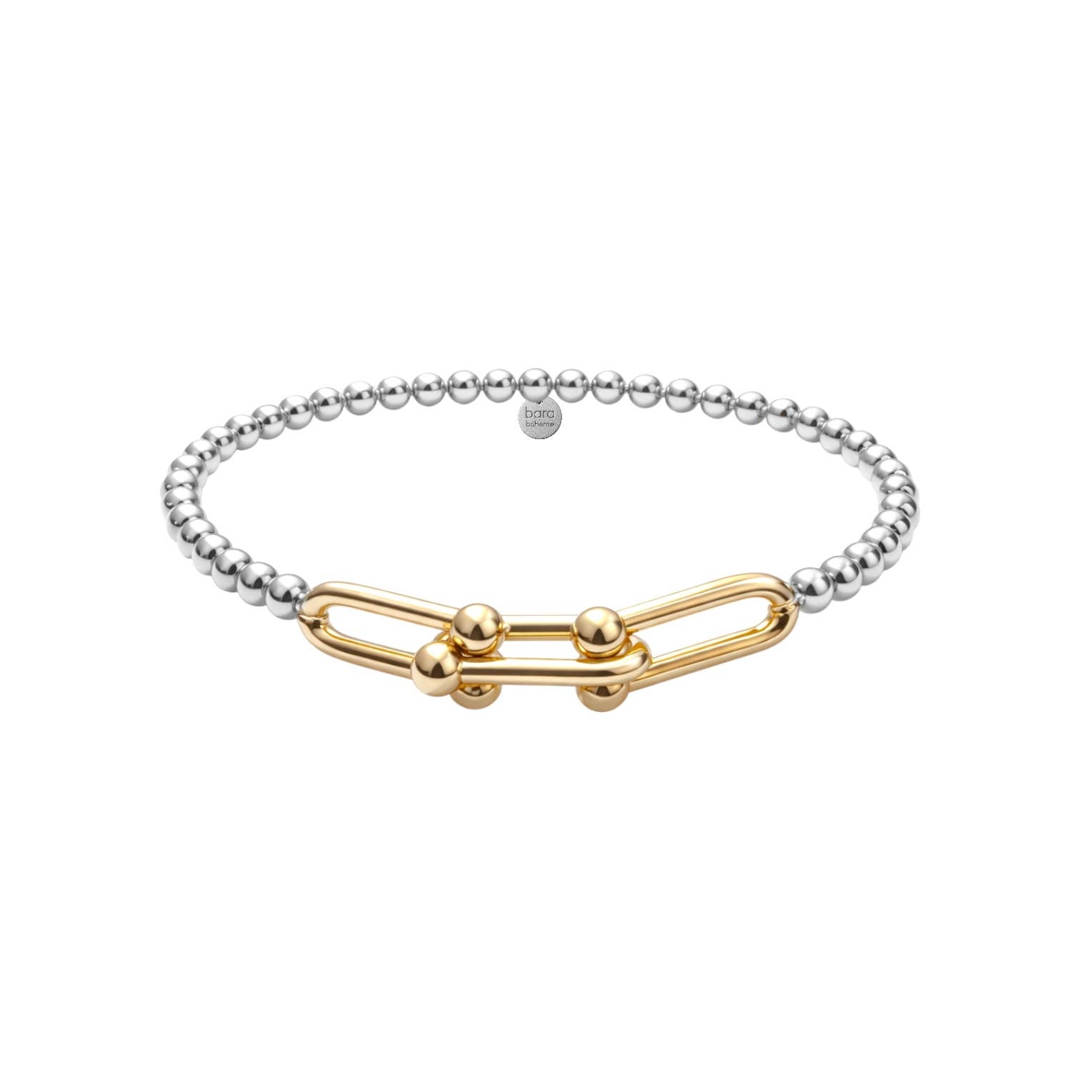 bara boheme - Wholesale Charm/Dangle Bracelet - 4x Hardware Large | Gold Filled Beaded Bracelet1