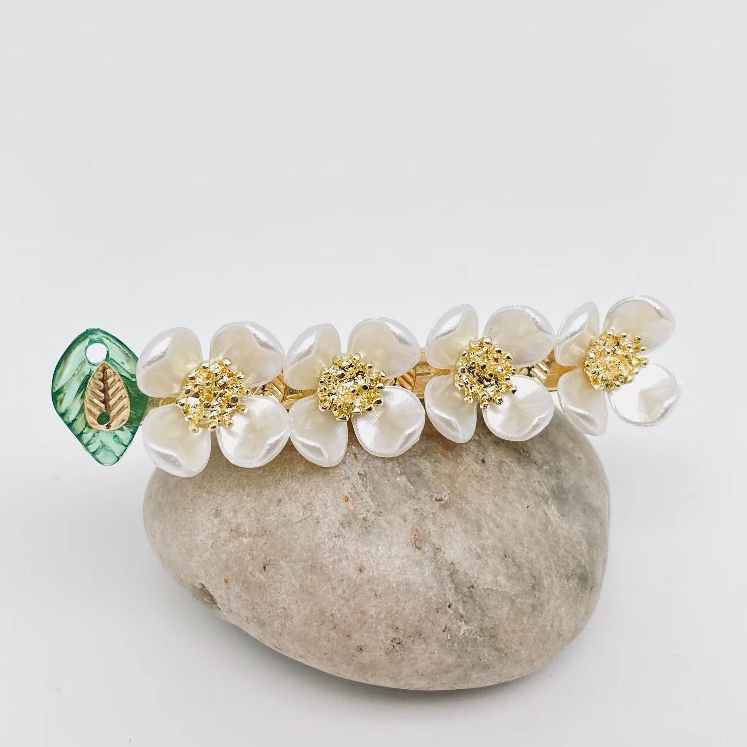 Mio Queena – Alfinete de cabelo por atacado – Acessórios para cabelo estilo flor - presilhas0