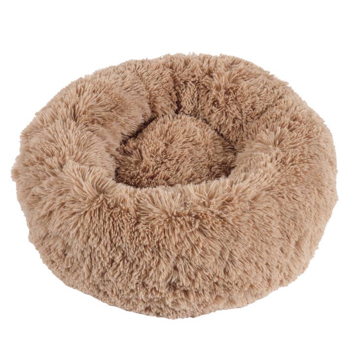 KAF Home Calming Donut Pet Bed for Dogs and Cats - Shag Fur and other Purchase Wholesale inredning. Free Returns & Net 60 Terms on Faire trending on Faire.