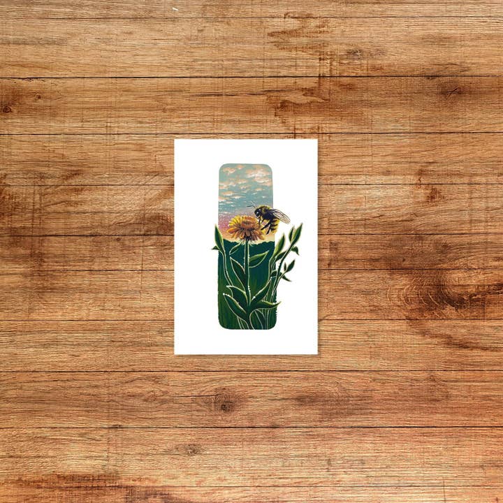 Sunset Bee (Fine Art Print) #2 for wholesale by Zoe Mae Art LLC