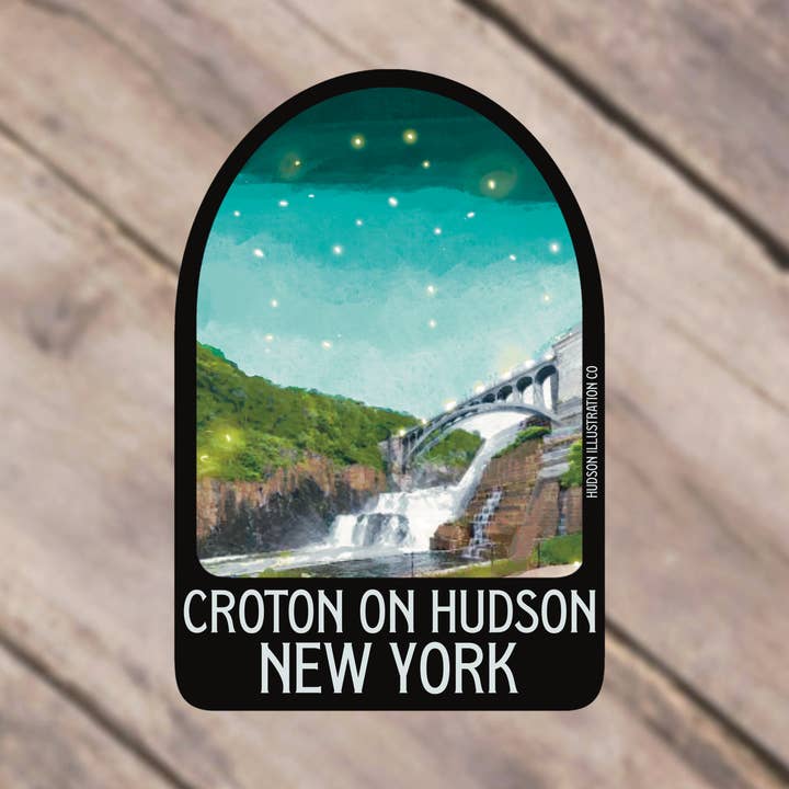 About Town Co - Wholesale Sticker - Croton On Hudson New York Sticker/Magnet/Print/Postcard0