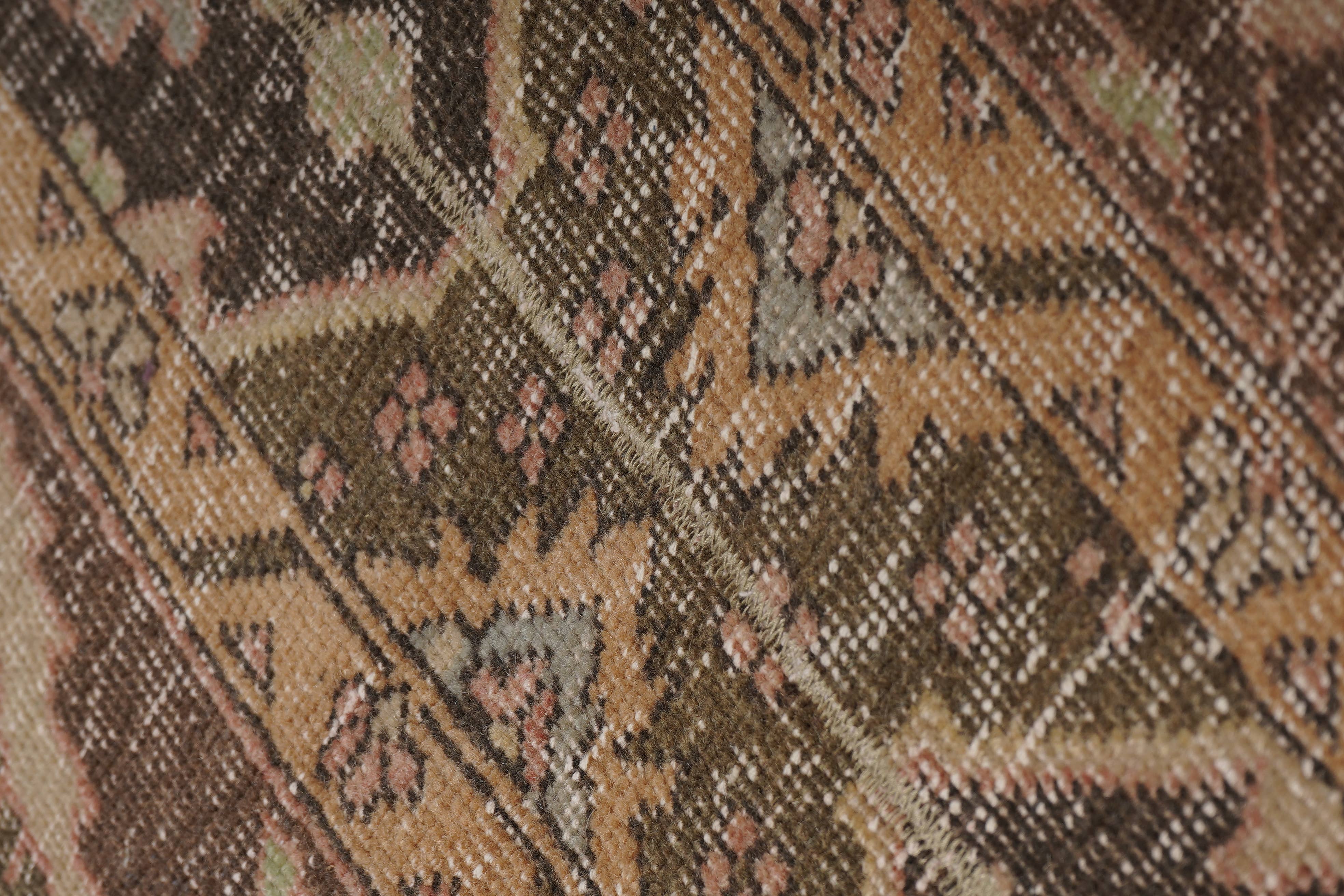 Vintage Pillows Store - Wholesale Runner Rug - 1960s Turkish Oushak Extra Long and Wide Runner - Stair Trea8