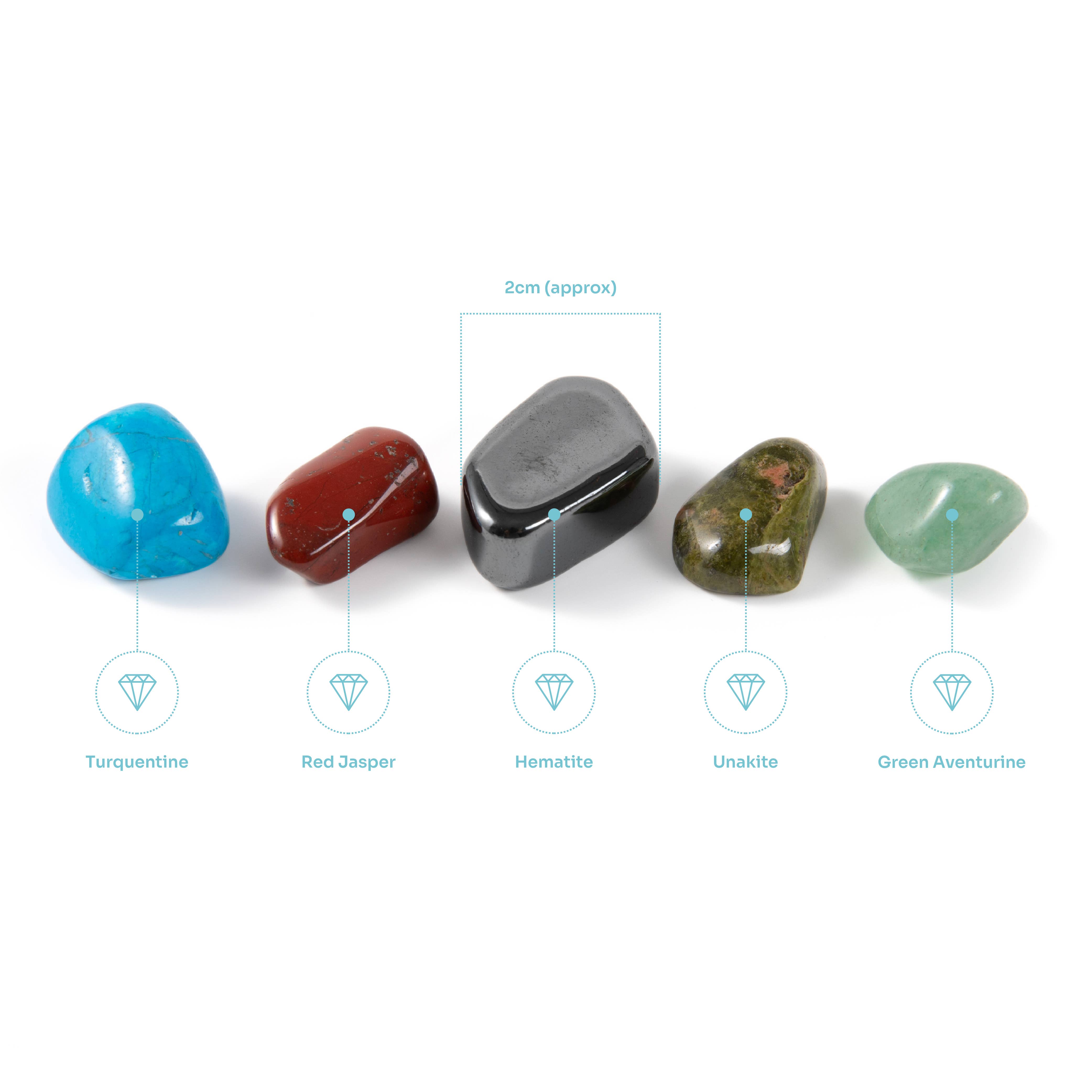 Myga - Wholesale Spiritual Stone/Crystal - Myga Wellbeing Crystal Collection - Display 24 Units30