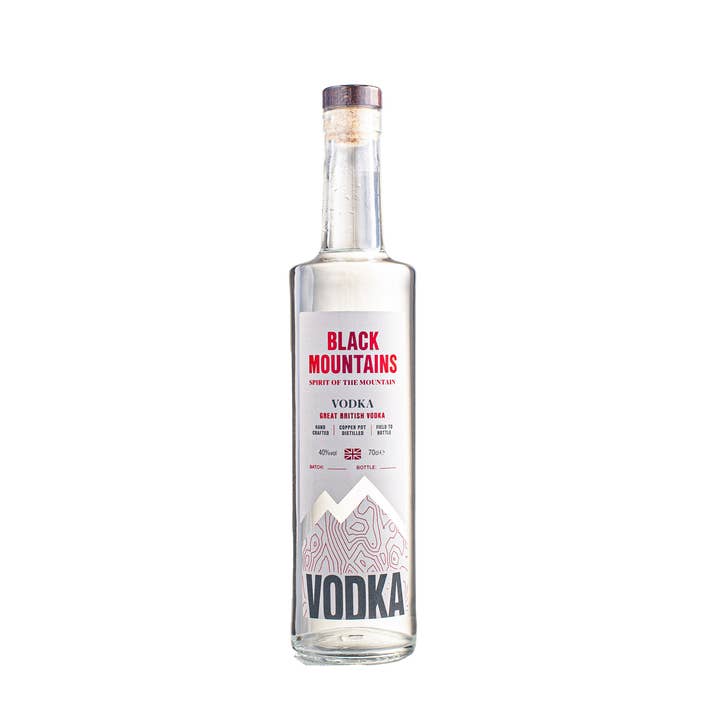 Great British Vodka for wholesale by Black Mountains Botanicals