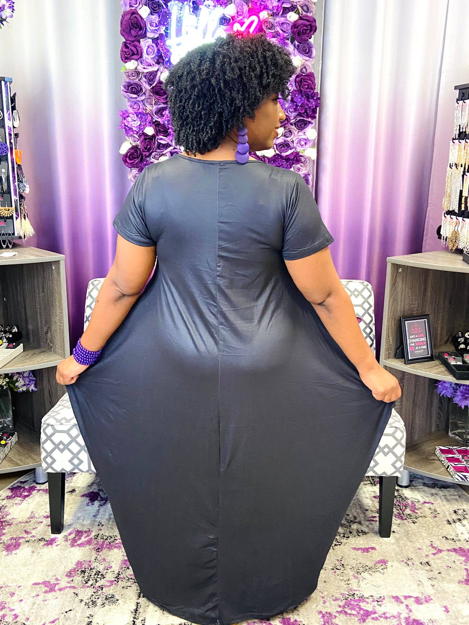 India Batik – Engroshandel Kjole - Dame – Afro Print Bubble Kjole til kvinder -220082