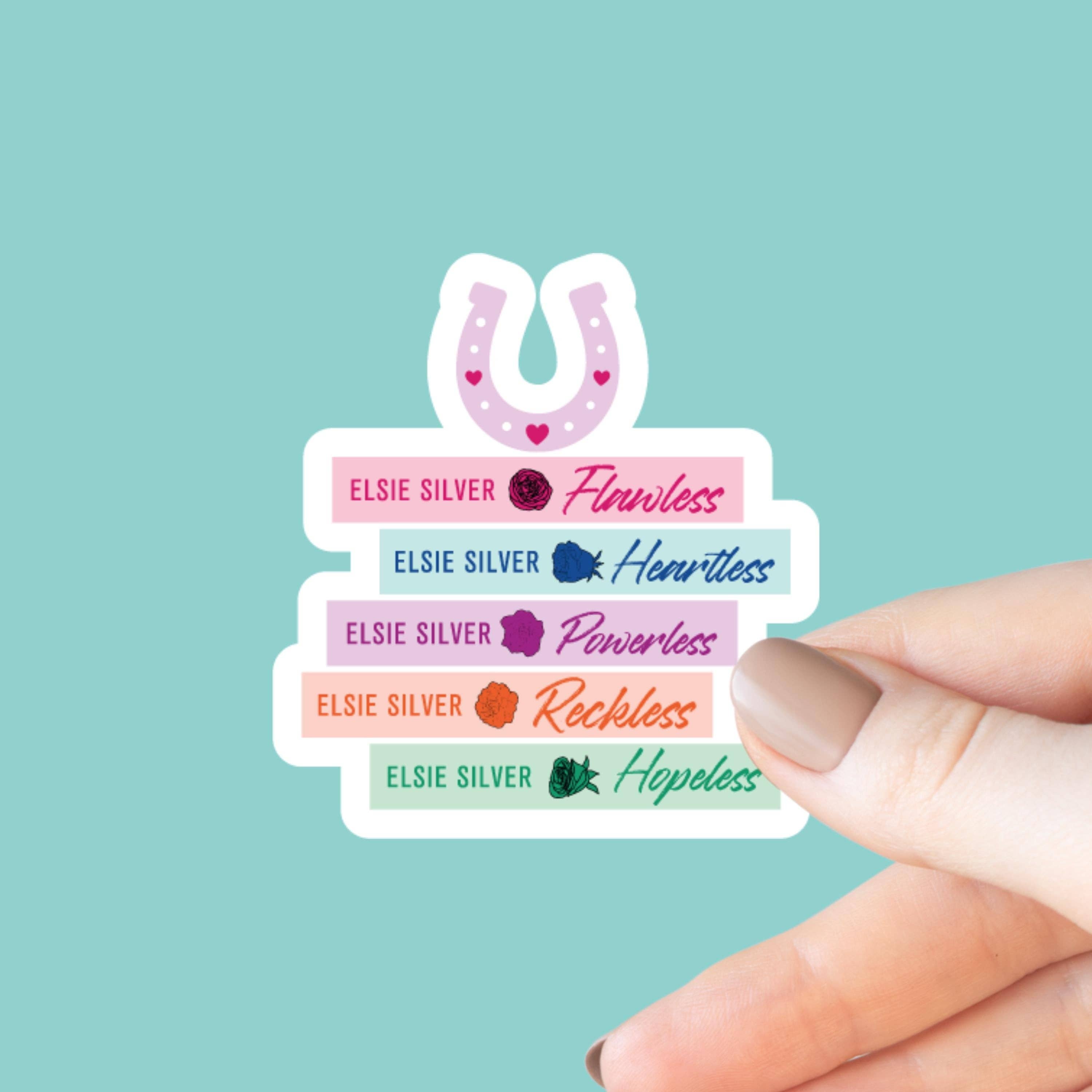 Chapter & Craft Studio - Wholesale Sticker - Elsie Silver Book Stack Sticker0