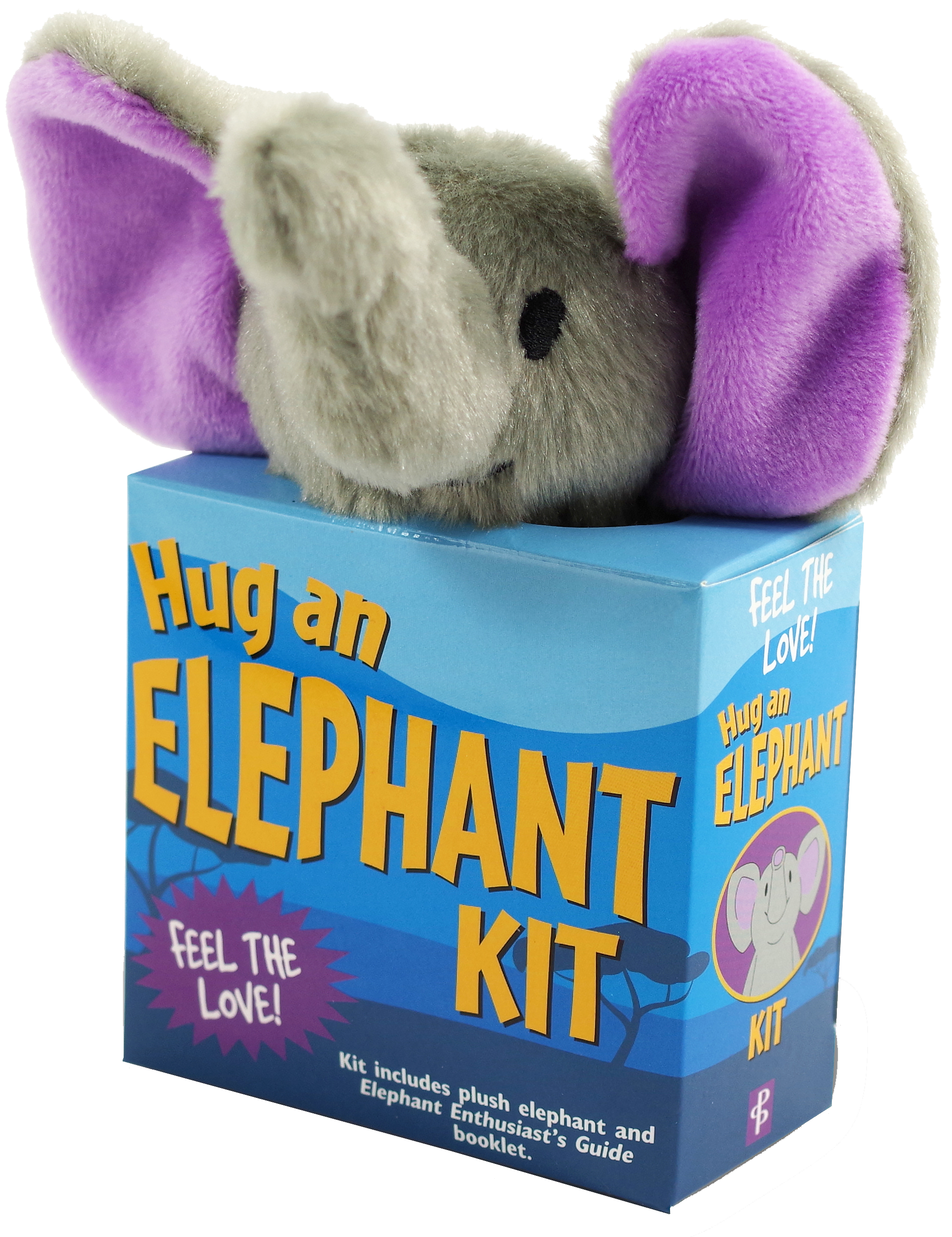 Peter Pauper Press - Vente Peluche – enfant et bébé - Kit Embrassez un éléphant5