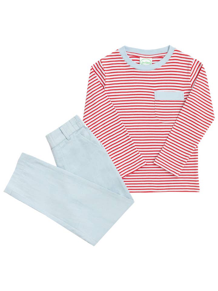Conjunto de Camisa Copeland Pocket para venta al por mayor de Grace and James Kids