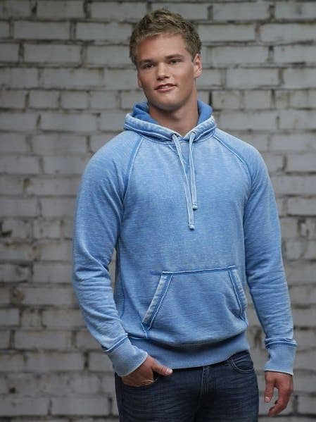 Vintage Zen Pullover Hoodie- Royal Color (Blue) for wholesale by Taproot Tees