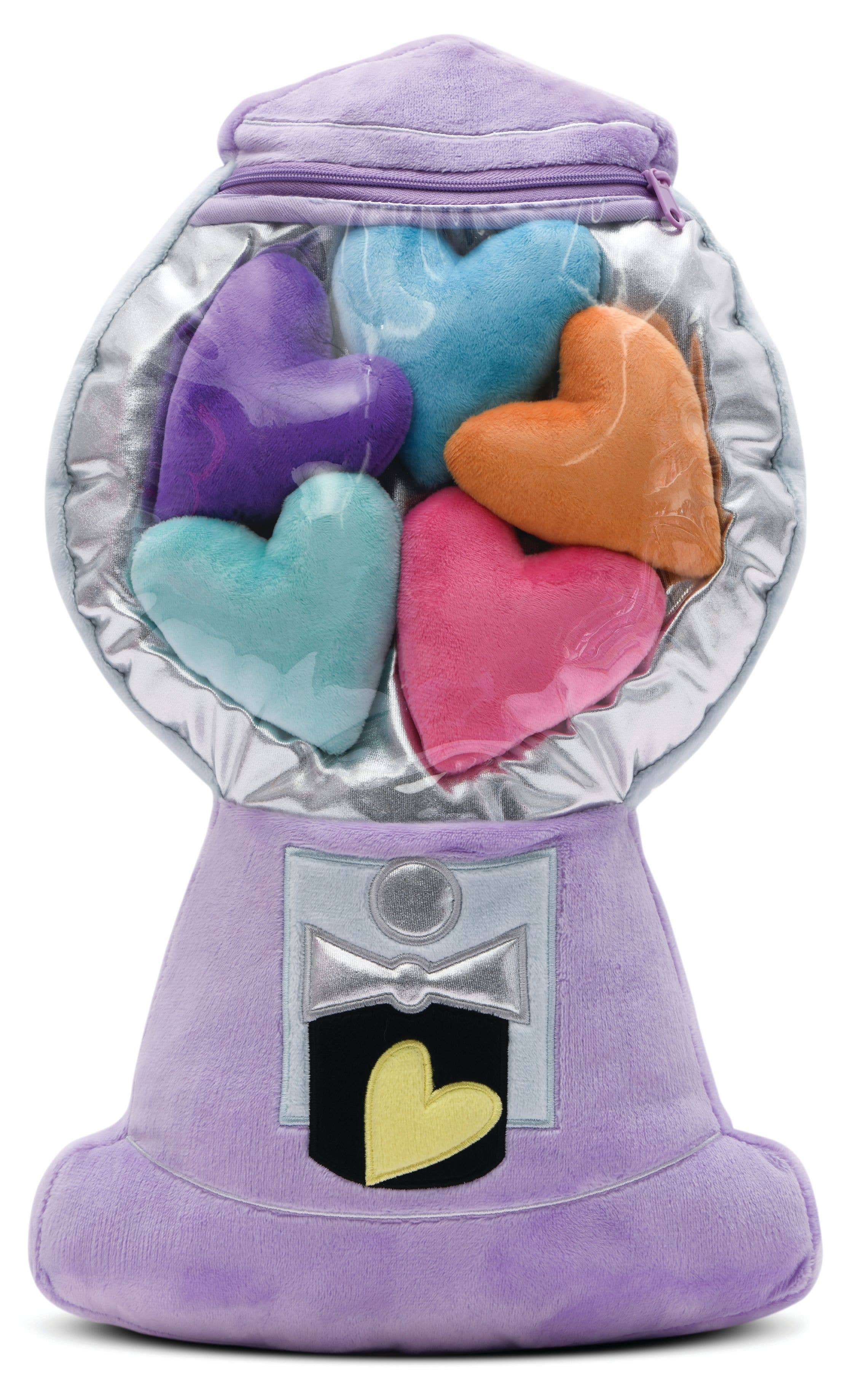 Iscream - Wholesale Stuffed/Plush Toy - Kids & Baby - LOVE GUMBALL MACHINE PLUSH