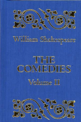 Texas Bookman - Wholesale Poetry & Drama - Shakespeare Comedies Volume II (Mini Cloth Classics)0