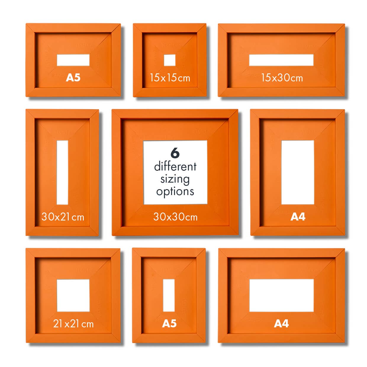 Pop-up Frames - Wholesale Picture Frame - SMALL Pop-up Picture Frame | Multi-size 15cm-30cm | Stick-on16