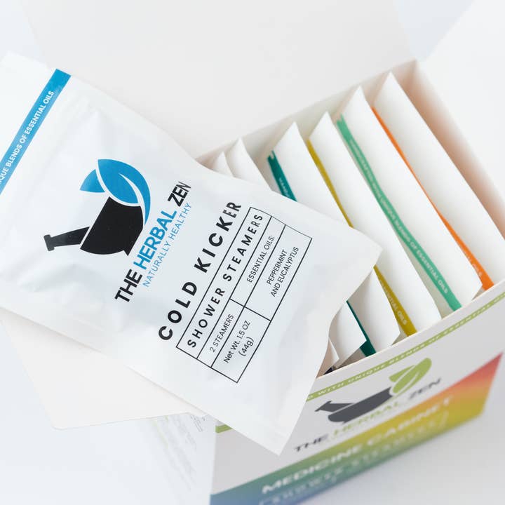 The Herbal Zen - Wholesale Shower Steamer/Bomb - Medicine Cabinet Shower Steamer Gift Box | Valentine’s Set3