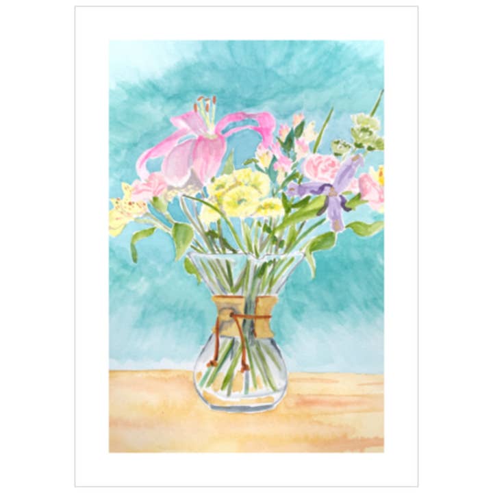 Fiber & Brimstone - Wholesale Art Print - Chemex Bouquet3