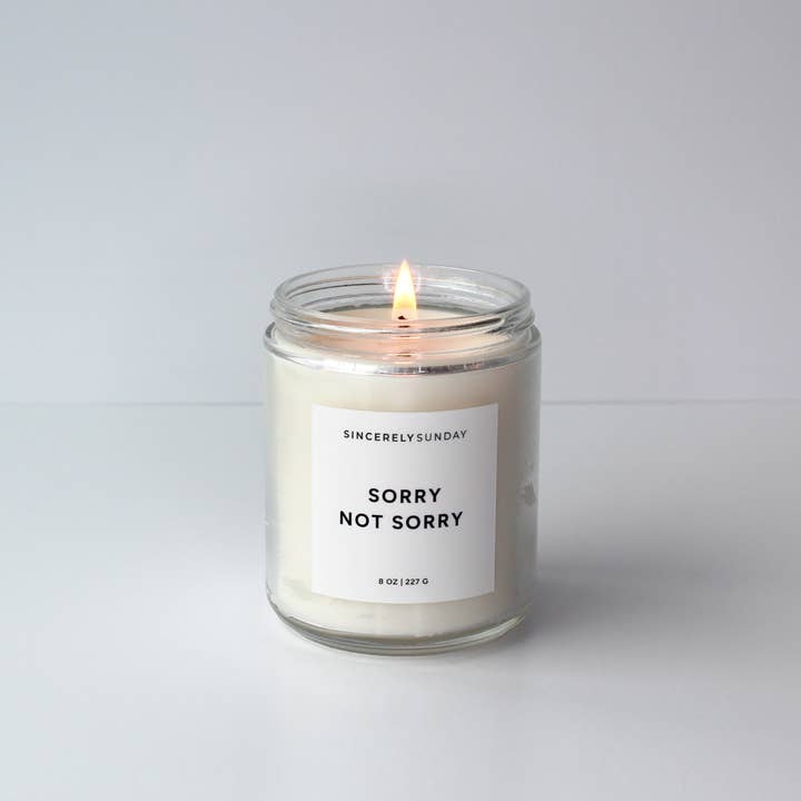 Sincerely Sunday - Wholesale Jar/Filled Candle - Sorry Not Sorry Tester Candle Refill | Inspired by Diptyque2
