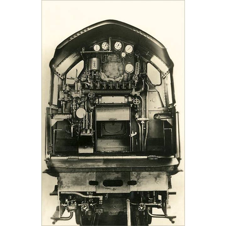 Magnet RR-151 Cutaway View of Train Engine for wholesale by Found Image Press