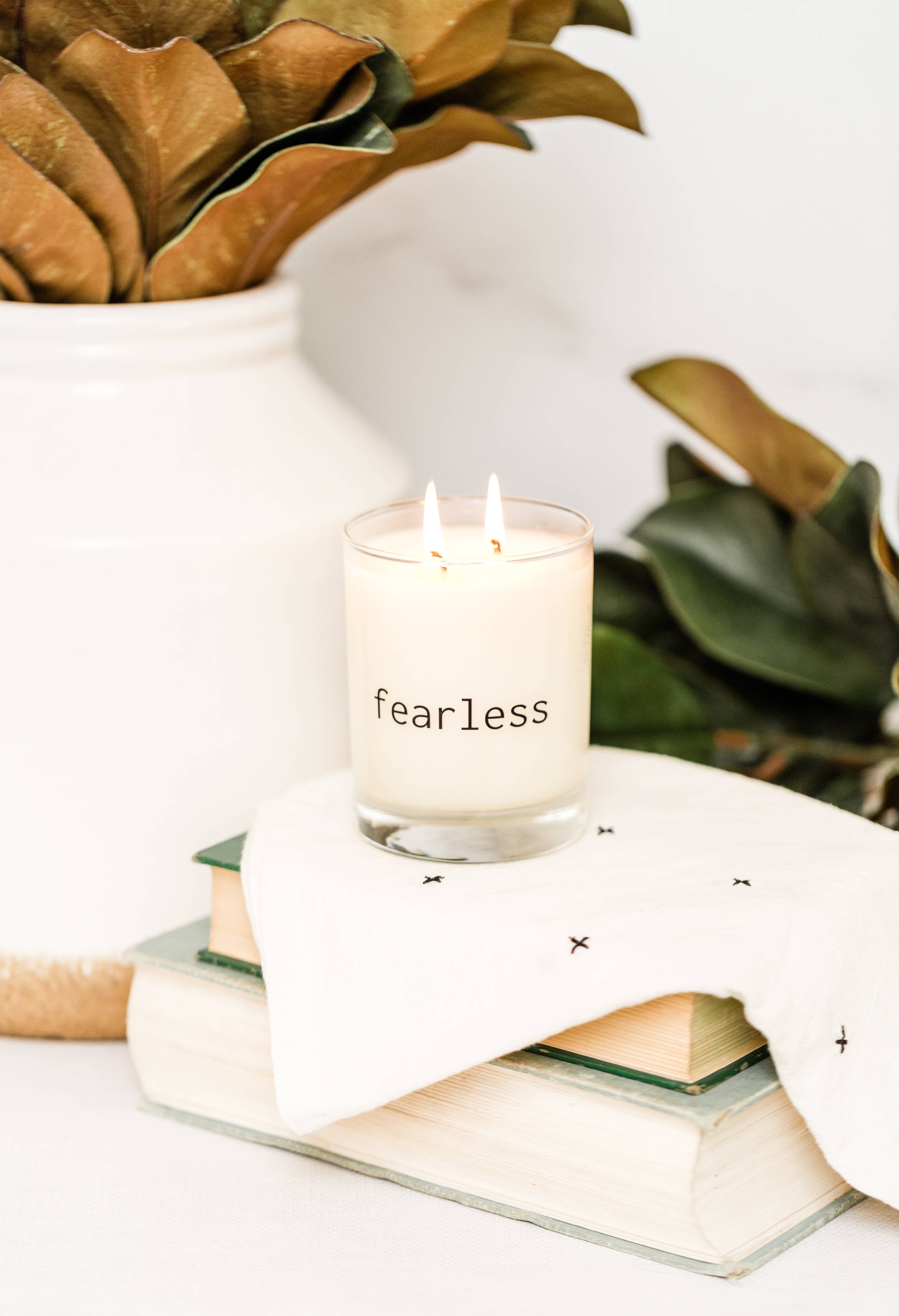 Belief Statements - Wholesale Jar/Filled Candle - Fearless Candle2