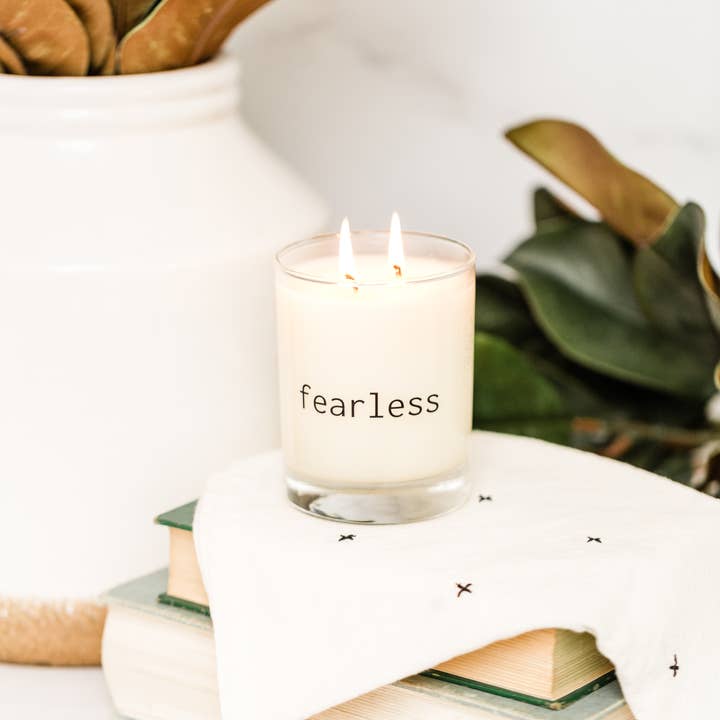 Belief Statements - Wholesale Jar/Filled Candle - Fearless Candle2