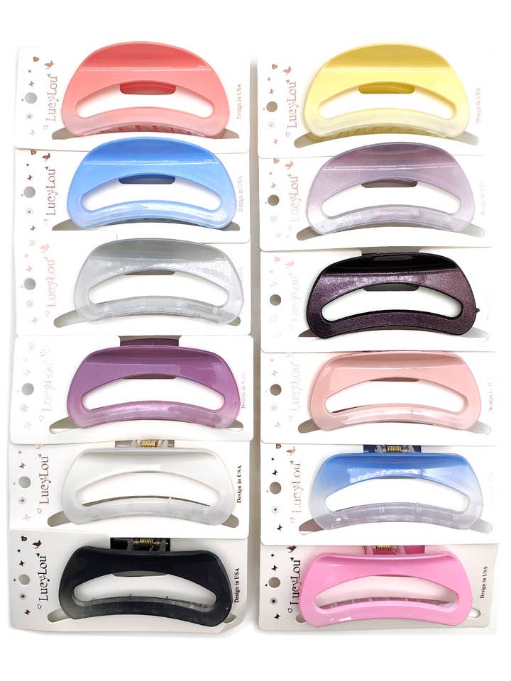 Pince à cheveux finition brillante pour la vente par Lucylou Collection