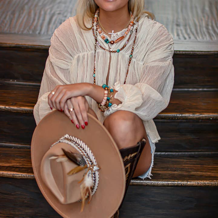 Cappello in pelle scamosciata personalizzato regolabile HEARTBREAKER per la vendita all'ingrosso da parte di Sweet Grace